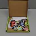 11 Pcs Magnetic Train Set Montessori Toys for 1 2 3 Years Old Toddlers Boys Girls, Wooden Animals Preschool Learning Easter Basket Stuffers Sensory Toys Birthday Gifts Ages 1-3, 2-4