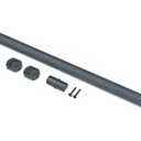HARDJULAN 4FT Extention Track for Hook Rolling Kit System,No Rollers,No Ladder