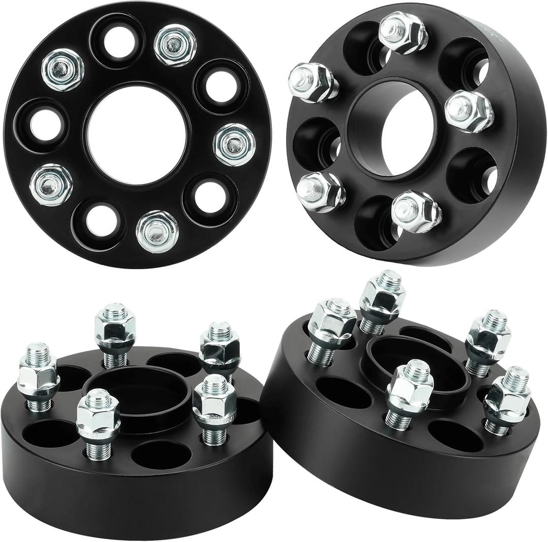 5x100 Hubcentric Wheel Adapters 1.5" for 2013-2022 BRZ, Forged 5 Lug Wheel Spacers with 12x1.25 Studs 56.1mm Bore 4PCS