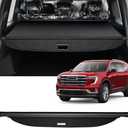 AUXKO Retractable Cargo Cover for GMC Acadia/Chevy Traverse 2025 2024/ Buick Enclave 2025, Trunk Cover Luggage Security Shade Cover Shielding Shade Anti-Peeping Luggage Privacy Screen, Carbon Fiber