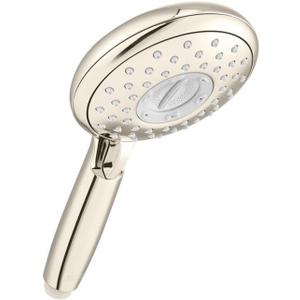 American Standard 9038154.013 Spectra 4-Function Handheld Shower Head 5-inch 1.8 GPM, Polished Nickel