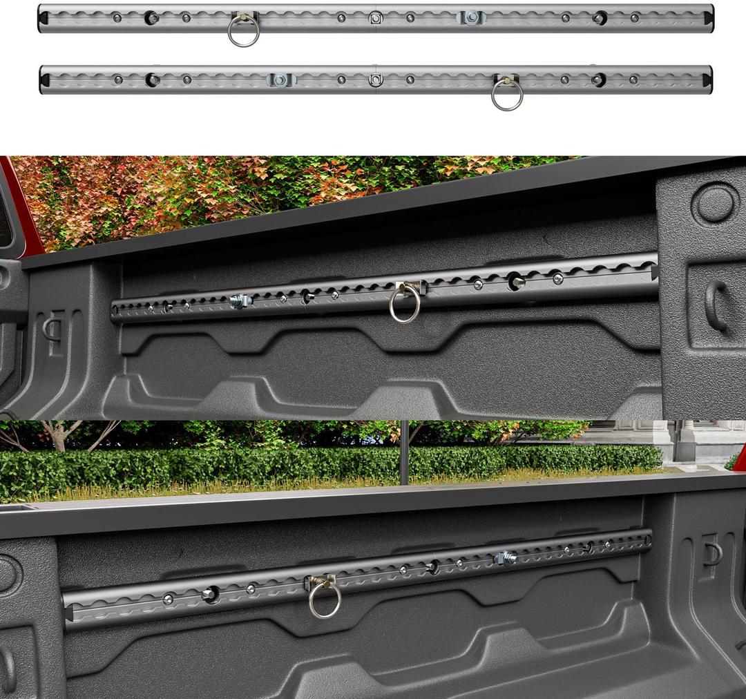 5FT Side Trail Rail System Compatible with 2023-2026 Chevy Colorado Truck Bed Rail System GMC Canyon Tie Down Rail Replacement for 2023-2026 Chevy Colorado Accessories (Side Trail Rail) 5FT Side Trail Rail System Compatible with 2023-2026 Chevy Colorado Truck Bed Rail System GMC Canyon Tie Down Rail Replacement for 2023-2026 Chevy Colorado Accessories (Side Trail Rail)