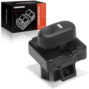 A-Premium Power Window Switch Compatible with Buick Regal 1997-2004, Century 1997-2005, Rear Driver or Passenger Side, Replace# 10256582, SW4146