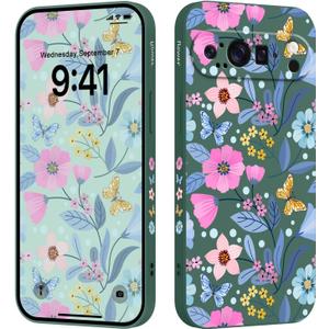 LEECG for Google Pixel 9 Pro XL Case, Liquid Silicone Slim
