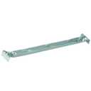 Tape Logic Wardrobe Hanger Bar, 24" Length, Silver (1 Each)