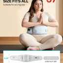 ALLJOY 67" Cordless Heating Pad for Back Pain Relief FSA Eligible HSA, 10000mAh Lower Back Massager with 3 Heat 3 Vibration, Portable Heating Pad for Cramps, Birthday Gifts for Women Men Mom Dad