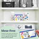 Miss Mouth's Messy Eater Laundry Detergent Sheets - 60 Loads Travel Friendly Detergent Sheets - Hypoallergenic, Sensitive Skin Safe, Pediatrician and Dermatologist Tested, Fragrance Free