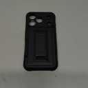 Oterkin for iPhone 17 Pro Wallet Case [4-5 Card Holder] [Kickstand] [RFID Blocking] [Full Camera Protection] [Military Grade Protection] Shockproof Rugged Phone Case for iPhone 17 Pro, Black