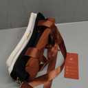 LOVEVOOK Insulated Lunch Box for Women Men, Reusable Lunch Bag with Large Capacity, Leakproof Cooler Lunch Tote for Work, Office, Outdoor Use, Black-beige-brown (Medium)