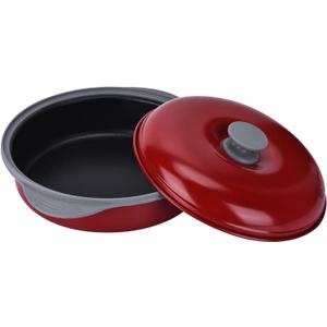 MACONEE Microwave Frying Pan Skillet, Grill & Crisper Pan with Lid Allows You to Fry, Sizzle, and Brown Foods in the Microwave, Micro Cookware for Grilling, Reheating, and Cooking a Variety of Dishes