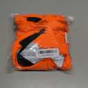 Uno Mejor Hi Vis Shirts for Men Class 3 High Visibility Shirts with Short Sleeves, Reflective Safety Shirts for Men Women, Durable Work Shirts with Black Bottom, Breathable, Orange XXL, 3PCS