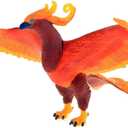 Phoenix Figure Realistic Plastic Fire Bird Mythical Creatures Model Decoration Toy Collector Figurine