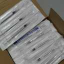 50 Pcs 1ml Syringes with Caps Oral Dispenser Individually Sterile Wrapped for Medicine Dropper, Colostrum Collect Feeding Pets, Liquid, Expiry: 2030/07/02