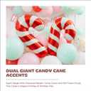 Pastel Candyland Balloon Garland Kit - Sweet One Birthday Party Decorations Girl, Two Sweet Birthday Decorations with 30" Candy Cane Foil, Mint and Pink Decorations, Candy Land Birthday Decorations