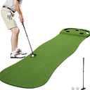 Wekin Indoor Putting Green,2x8ft Artificial Turf Putting Green with Adjustable Putter, 2 Balls, Perfect Golf Putting Game Mat for Home,Party,Office