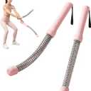 2Pcs Weighted Ropeless Battle Ropes, Heavy Duty Portable Cordless Battle Ropes for Home Gym with Poster, Workout Exercise Rope for Strength Building, HIIT and Low-Impact Aerobic Training for Men & Women