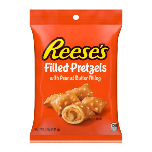 18 Reese's 1 oz pretzels filled with peanut butter (Best By 08/22/2026)