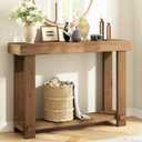 42.5" Solid Wood Console Table, Small Farmhouse Entryway Table