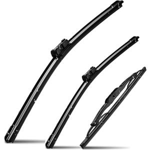 3 Factory Wiper Blades Replacement for GMC Terrain Chevy Equinox 2010-2017 Original Equipment Windshield Wiper Blades Set -24"+17"+13" (Set of3)