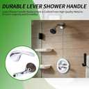 Shower Handle Replacement for Delta RP48717 Lever Handle Kit, Fit for Delta 13/14& 1300/1400 Series Tub Faucet, Single Handle Tub and Shower Faucet Handle,Chrome