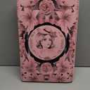 Gospire 20X Magnifying Vanity Mirror with Lights - Height Adjustable Lighted Makeup Mirror with Magnification, 4000mAh Rechargeable Battery, 3 Colored Dimmable Light for Desk Home Travel, White