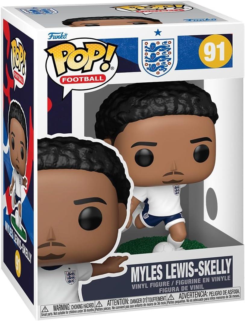 Funko Pop! Football: England - Myles Lewis-Skelly - World Cup 2026 - Collectable Vinyl Figure - Gift Idea - Official Merchandise - Toys for Kids & Adults - Sports Fans - Model Figure for Collectors
