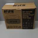 Outdoor Bluetooth Speaker, 160W Loud Bass! Rugged, IP67 Waterproof, 24H Playtime with Lights, Wireless TWS Pairing Portable Speakers for Party, Outsides, Travel, Beach, Garage (Black)