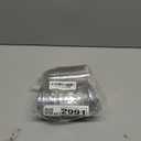 EchoDone 50 Set Clear Plastic Mini Cupcake Boxes Muffin Pod Dome Muffin Single Container Box Wedding Birthday Gifts Boxes Supplies (Silver)