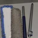 FORSPEEDER Microfiber Mops for Floor Cleaning  Dust Mop for Hardwood Floors with 55” Adjustable Handle 3 Thickened Washable Pads  Wet Dry Mopping for Pet Hairs Walls Tile Wood Laminate Home Kitchen