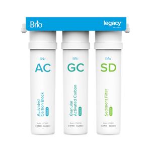 Brio 3-Stage Water Filter Replacement Kit - for Reverse Osmosis Filters