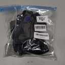 Kuoser Dog Surgery Suit Female Spay Male Neuter, Dog Leg Sleeve to Stop Licking Soft Dog Onesie for Abdominal Wound, Dog Recovery Suit Rear Leg Sleeves Pet Elbow Brace Protector Dog Pants, Black M