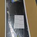 Black Floating Shelves 36 Inch Long, 12 Inch Deep Floating Shelves for Wall, 36 x 12 Shelves for Wall Storage & Display, 2" Thick Floating Shelf for Bathroom, Living Room, Bedroom, Set of 2