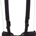 SINAIRSOFT Tactical Waist Belt with X-Shaped Suspenders Free Straps Airsoft Combat Padded Molle Belt (Typ1)