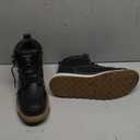 KELODON Waterproof Steel Toe Boots For Men-6" Leather Moc Toe Winter Warm Work Boots Mens Steel Toe Shoes Indestructible Non Slip Resistant Construction Safety Boot (12, black)