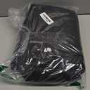 Hanging Car Trunk Organizer with Cooler, Large Pockets, Zippers Detachable Seat Back Waterproof Car Storage Trunk Organizer for Jeeps, SUVs, Black