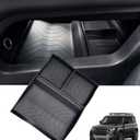 Lower Center Console Organizer Tray for Land Rover Defender 90/110/130 2026 2025, Interior Accessories Insert Tray Storage Box for 2025-2026 Defender, Black