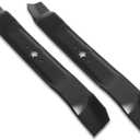 742-0616A Mower Blades for Cub-Cad et 42 Inch Mower, 942-04308 Mulching Blades for Craftsman/Troy Bilt/MTD 42" Riding Lawn Mower, Replace for 742-04308, 942-0616, 942-0616-X, 942-04126-X