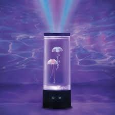Merkury Jellyfish Lamp Multicolor LED Mood Light