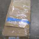 KEIKI Queen Size Wood Platform Bed Frame with Rattan Headboard  Footboard, Modern Bed with Under-Bed Storage  Central Support Feet, Slat, Easy Assembly, No Box Spring Required, for Bedroom, Espresso