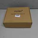 FUTEI Yellow White Decorative Throw Pillow Covers 20x20 Inch Set of 2,Soft Fuzzy Faux Rabbit Fur Cushion Covers with Raised Texture,Neutral Boho Home Decor for Couch Bed Living Room