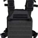 Greencity Weight Vest Adjustable Strength and Endurance Training, Tactical Vest Quick Release with Molle System, Fitness Workouts, Running, 1.5 Lbs