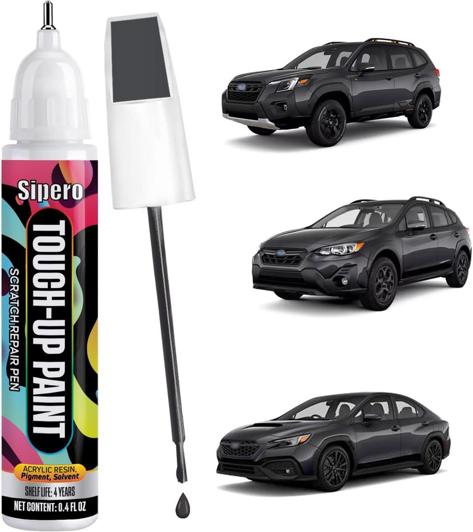 For Subaru Magnetite Gray Metallic (P8Y) Touch Up Paint Pen - Exact OEM Match for Repairing Chips & Nicks - Compatible with Outback, Forester, Crosstrek, Ascent