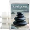 Scentsationals Wax Melts, Wax Cubes Strong Scent -Zen - Long Lasting Scented Melts for Warmer, 10oz (24-Cubes)