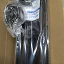 Tension Curtain Rods for Windows 31-77Inch Black Curtain Rod no Drilling Tension Rod Adjustable Curtain Spring Rods for Windows,Closets,Doorway