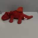 Apricot Lamb Lying Dragon Plush Soft Stuffed Animals Red