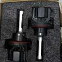 SEALIGHT 9008 Light Bulbs, H13 40,000LM Powersports Bulbs, 6500K Cool White Plug and Play, CANBus Ready, Super Bright, h13 Pack of 2