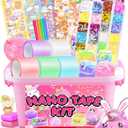 ZiZa Cute Nano Tape Bubble Kit, Nano Tape Squishy Maker Making Kit, Birthday Gifts for 4 5 6 7 8 9 10 Year Old Girls Girl, Kids Toys for Girls 4-6 6-8 7-8 8-10 10-12