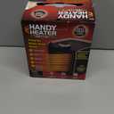 Handy Heater Instant Heat - Copper Infused Ceramic Technology Space Heater, 1200 Watts, Portable Heater for Office, Bedroom or Any Indoor Space, Adjustable Heat, Quiet & Cordless Personal Heater