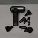 Massage Gun Deep Tissue with Heat Head, Handheld Muscle Back Massager with Carry Case, Portable Percussion Massager Gun with 6 Replacements for Athletes Pain Relief