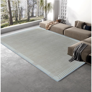 QUMOX 5'3"x7'6" Modern Simple Area Rug, Machine Washable, Non-Slip, Perfect for Living Room and Bedroom